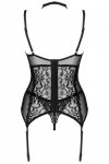 Gorset Giellandra Black Czarny For The Senses Collection LivCo Corsetti Fashion rozmiar - L/XL