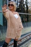 Kardigan Nifrada Camel rozmiar - ONE SIZE
