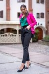 Spodnie Elegant Black rozmiar - S