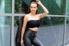 Eminena Black/Czarne seksowne leginsy srebne guziki Merribel rozmiar - S