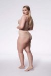 Body 119 Mesh Body Open Biust Naturalne