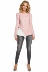 Bluzka Model MOE333 Powder Pink - Moe