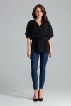 Bluzka Model L063 Black - Lenitif
