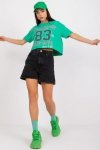 T-shirt Damski Model FA-TS-7684.86 Green - Fancy