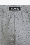 Atlantic Bokserki 199 3-pak gra/nie/szm