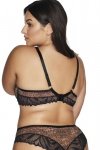 Ava Biustonosz Wild Pantera 2132 czarny plus