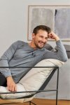 Doctornap Piżama męska PMB 7136 szara