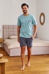 Doctornap Piżama męska PMB 7232 ice blue