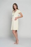 Italian Fashion Koszula nocna Felicita kr.rękaw żółta