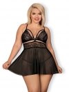 Obsessive Obsessive Babydoll i stringi 838-BAB-1