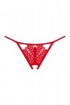 Obsessive Figi stringi otwarte Ingridia czerwone
