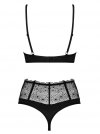Obsessive Komplet Sharlotte set 2 czarny