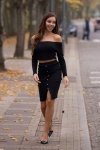 Merribel Asant Black 1110 spódnica i bluza