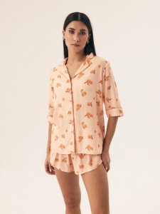 PIŻAMA DAMSKA NARANJA 42686 KR