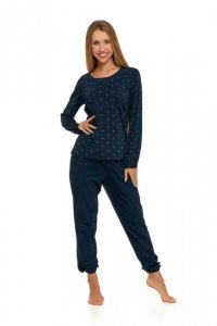 PIŻAMA DAMSKA KROPECZKI PLUS SIZE PDD6400-002 - AW2023/24