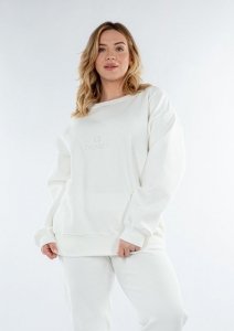 D Karen Bluza Rehema H1 ECRU BAWEŁNA GRUBA