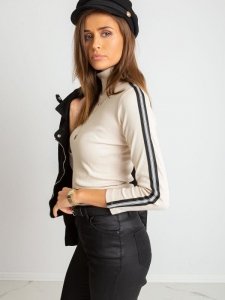 Bluzka-TW-BZ-G026.37P-jasny beżowy rozmiar - 2XL