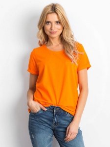 T-shirt-RV-TS-4838.47P-pomarańczowy rozmiar - XS