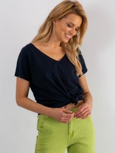 T-shirt-RV-TS-4832.42P-granatowy rozmiar - XS