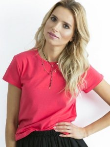 T-shirt-RV-TS-4623.89-koralowy rozmiar - S