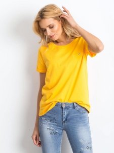 T-shirt-RV-TS-4838.14P-jasny pomarańczowy rozmiar - L