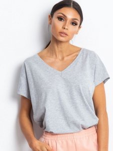 T-shirt-RV-TS-4832.26P-szary rozmiar - S