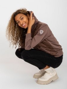 Bluza-RV-BL-8226.11X-brązowy rozmiar - L/XL