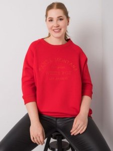 Bluza-RV-BL-6938.70P-czerwony rozmiar - ONE SIZE