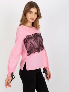 Bluzka-LK-BZ-506877.15X-różowy rozmiar - 38