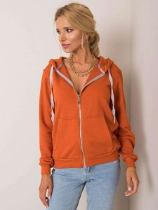 Bluza-RV-BL-5769.99P-ciemny pomarańczowy rozmiar - S