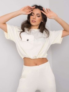 Bluza-217-BL-24290.81P-ecru rozmiar - L