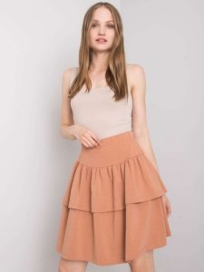 Spódnica-FA-SD-7036.49-camelowy rozmiar - ONE SIZE