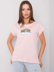 T-shirt-FA-TS-7137.29P-jasny różowy rozmiar - ONE SIZE