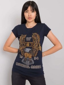 T-shirt-EM-TS-ES-21-533.16-granatowy rozmiar - S