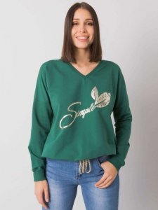 Bluzka-RV-BZ-7276.77-ciemny zielony rozmiar - ONE SIZE