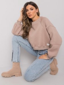 Bluza-RV-BL-7334.69-ciemny bezowy rozmiar - ONE SIZE