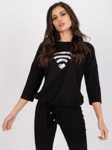 Bluzka-RV-BZ-7547.12P-czarny rozmiar - L/XL