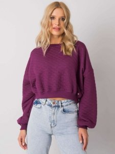 Bluza-RV-BL-7450.64-ciemny fioletowy rozmiar - S/M