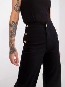 Spodnie jeans-RO-SP-PNT-N04.34-czarny rozmiar - 40