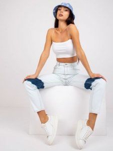 Spodnie jeans-RO-SP-PNT-N10.50P-jasny niebieski rozmiar - 44