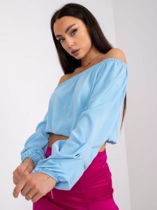 Bluzka-DHJ-BZ-6816.57-jasny niebieski rozmiar - ONE SIZE