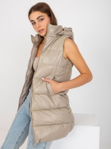Kamizelka-NM-KZ-D2-3818.98P-ciemny bezowy rozmiar - 2XL