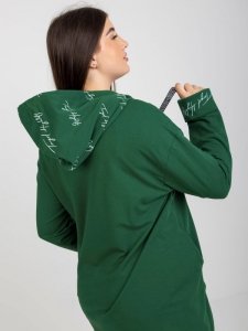 Bluza-RV-BL-8266.34P-ciemny zielony rozmiar - ONE SIZE