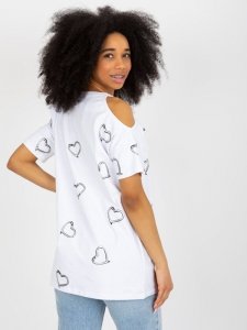 Bluzka-FA-BZ-8452.77-biały rozmiar - ONE SIZE
