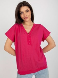 Bluzka-RV-BZ-8827.95-fuksjowy rozmiar - S/M