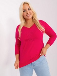 Bluzka-RV-BZ-9143.87P-czerwony rozmiar - ONE SIZE