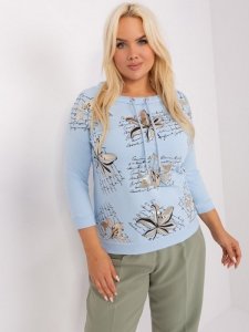 Bluzka-RV-BZ-9073.86-jasny niebieski rozmiar - ONE SIZE
