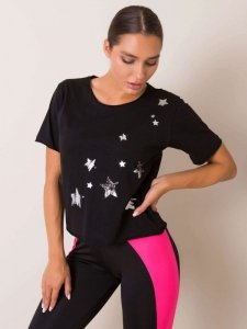 T-shirt-131-TS-AMZ1010.63P-czarny rozmiar - XS