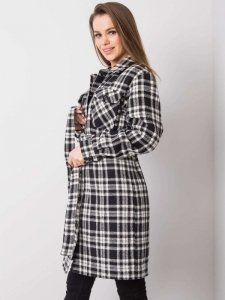 Płaszcz-LK-PL-508342-1.67-czarno-biały rozmiar - 38