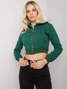 Bluza-RV-BL-7305.79-ciemny zielony rozmiar - S/M